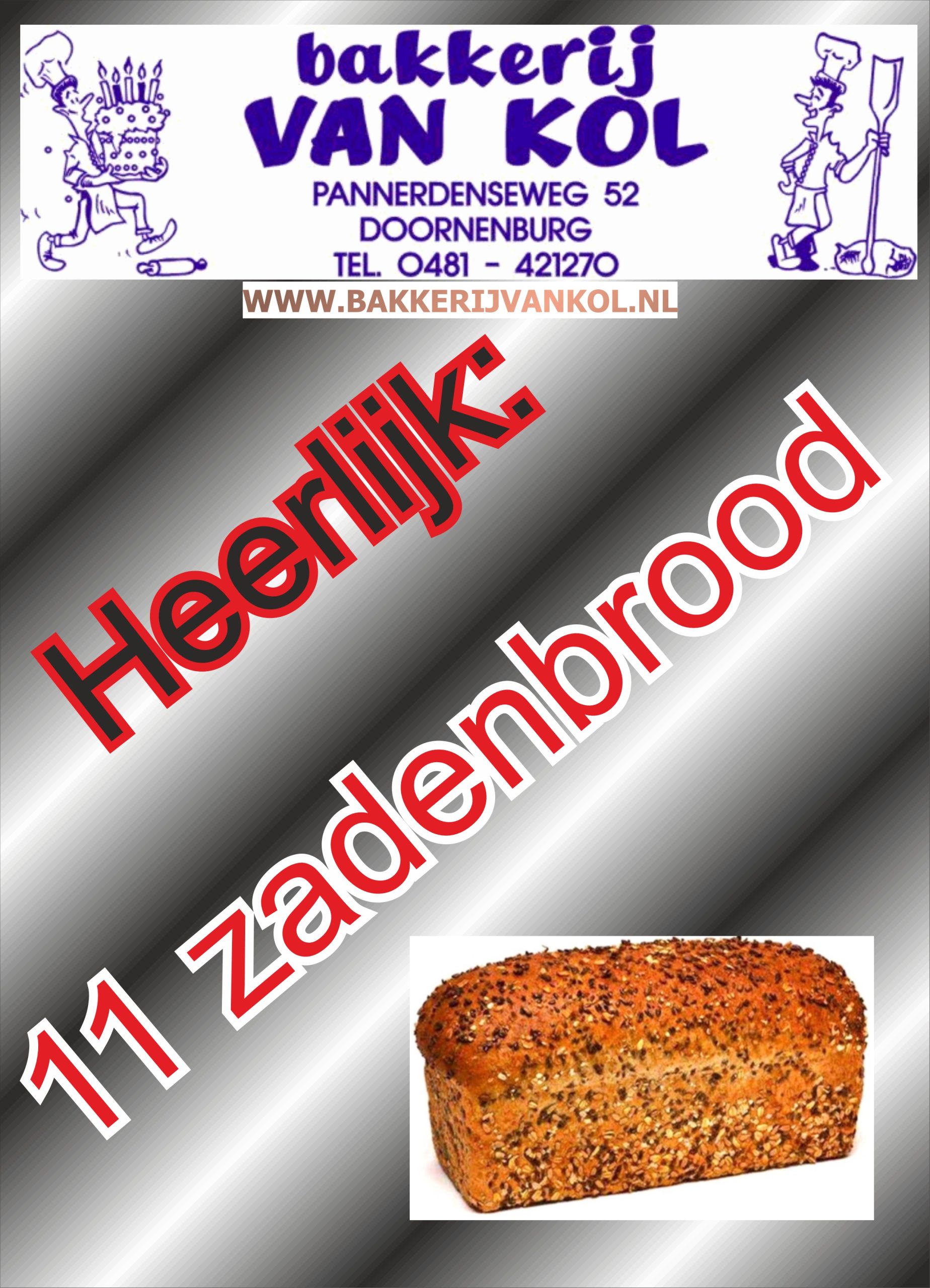 11 zadenbrood